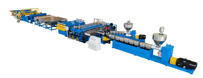 Jalur produksi pp hollow sheet