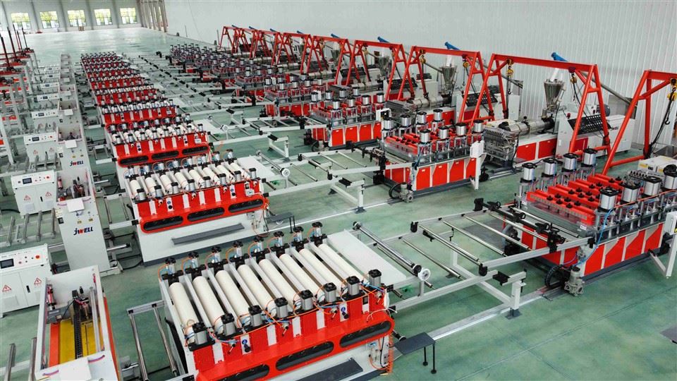 Jalur produksi Ekstrusi Panel Busa Panel Busa Kayu PVC