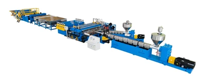 Jalur produksi pp hollow sheet